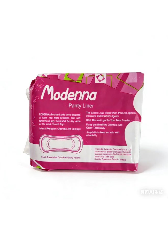 Sanitary Pads Liners 155mm 20 Pieces+2panty-liner for free Daily Care Lightweight Cotton-soft Skin-friendly - Image 4